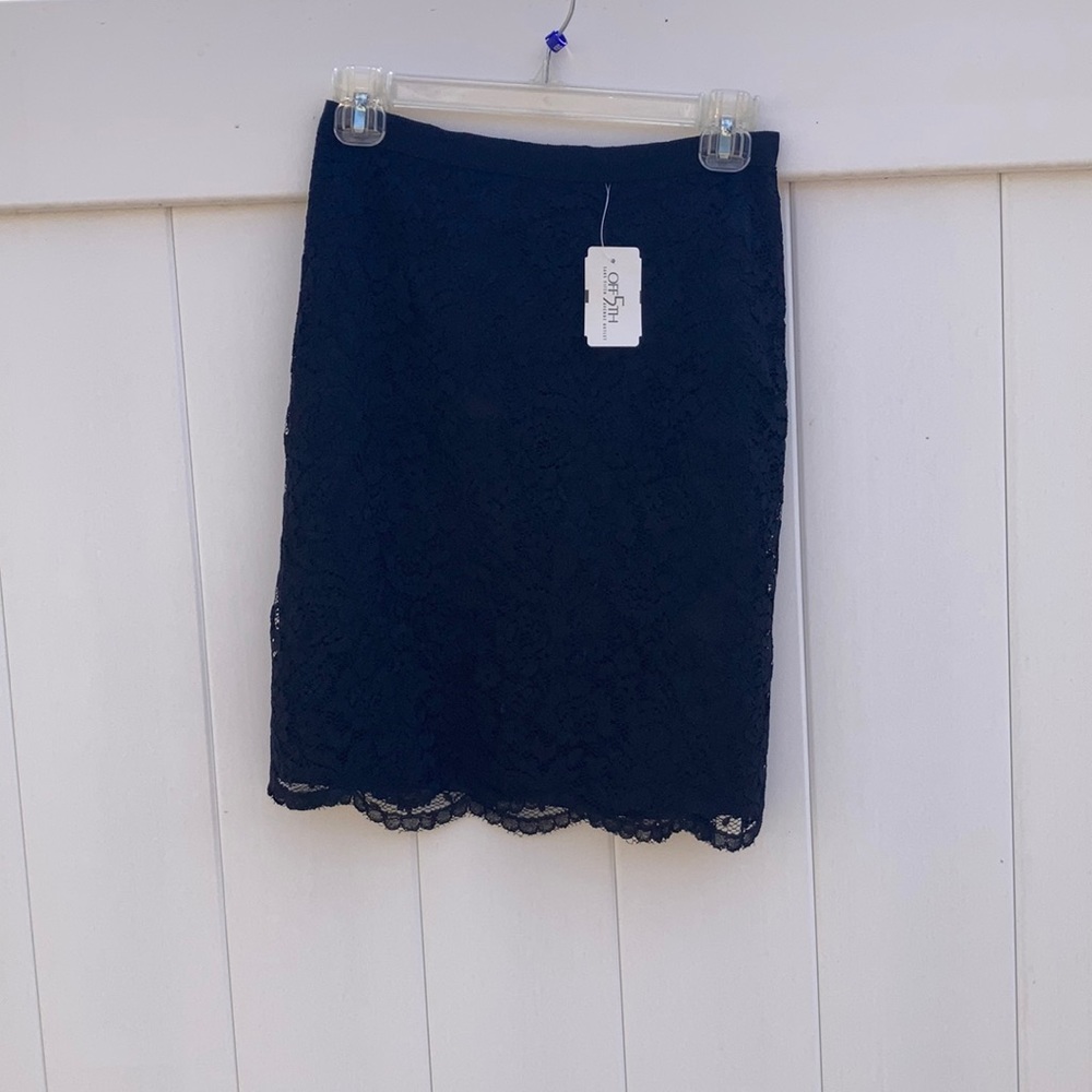 saks lace skirt*